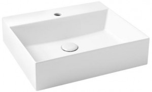 ELLP050450QM Подвесная раковина настенная прямоугольная Azzurra Ceramica Elegance белая