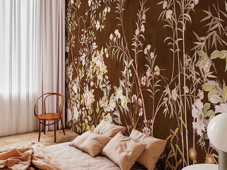 Восточные обои ПВХ бесплатно, экологически чистые, моющиеся WallPepper ORIENTAL SCENT ARCH-00109232