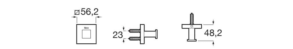 Металлический халат Roca Hotels ARCH-00120205 - Вид №2