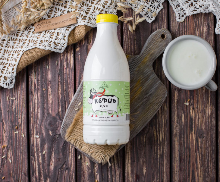 66 Кефир 2,5 % Вкусляндия 