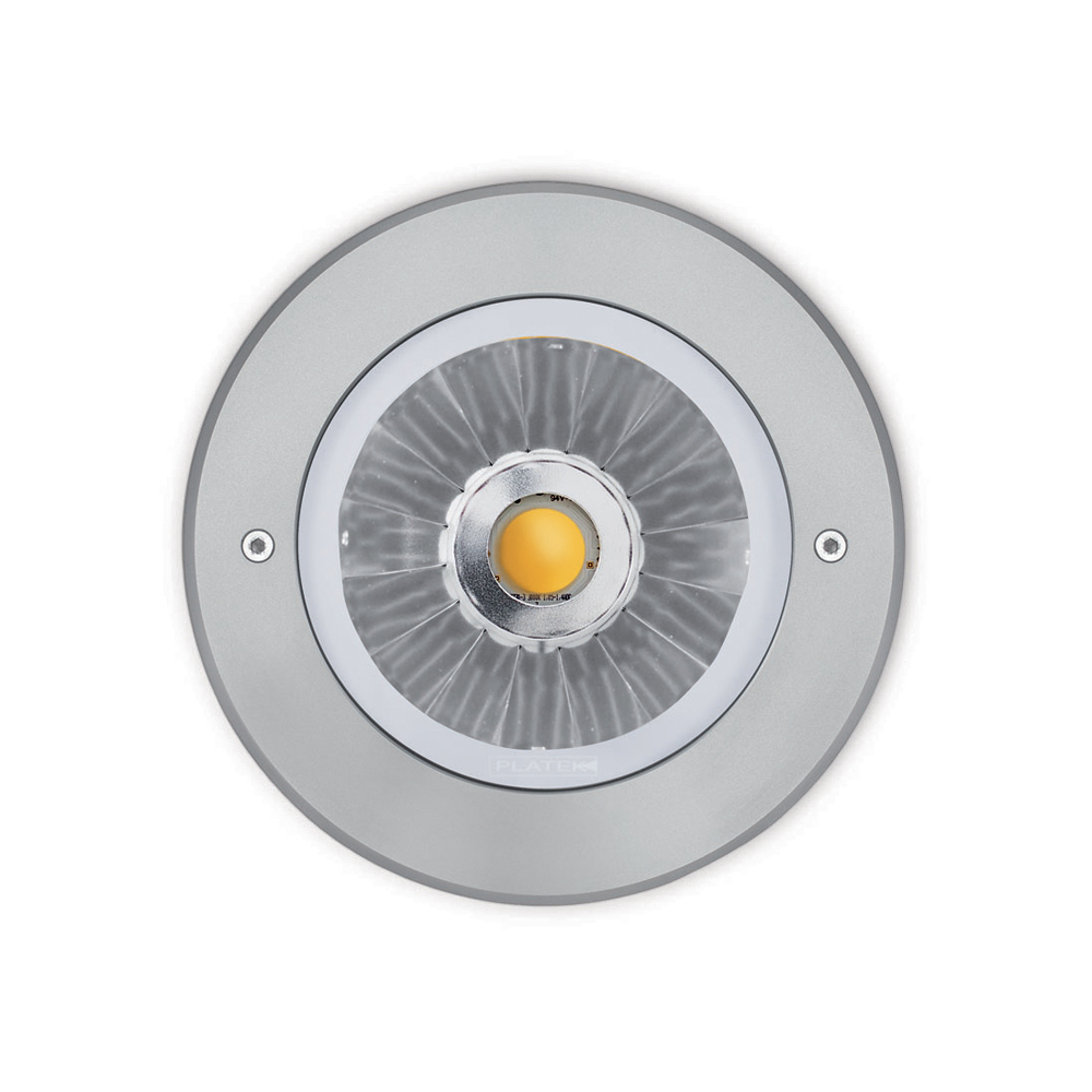 8061711 Встраиваемый в пешеходный пол Platek MEDIO Anello Inox  MEDIO C/W Stainless Steel Ring - LED 3000K 18° 