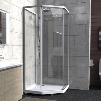 Душевая кабина 90x90 Ido Showerama 10-5 Comfort 558.202.304 (М/П/М) Santreyd  - Вид №7