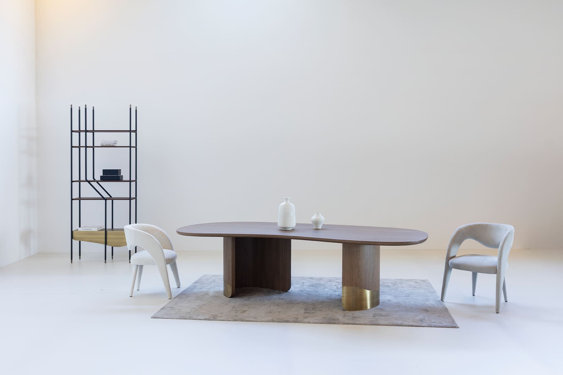 Мягкий тканевый стул с подлокотниками Greenapple Laurence ARCH-00130414 - Вид №15