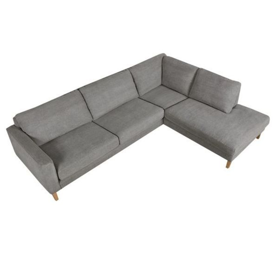 Диван угловой Ronja, правосторонний, серый Sits S1591 - Вид №3