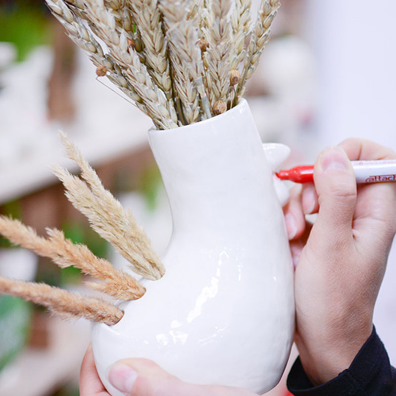 ЕСB-5-02 Горшок для растений петушок Экочеловеки  - Вид №1