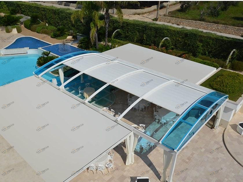 Sprech Отдельностоящая пергола со сдвижной крышкой Classic system sun-id-1385487