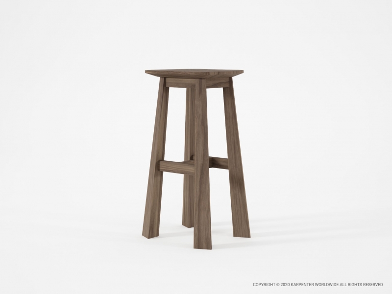 611_1315 Табурет прямоугольной формы Karpenter East