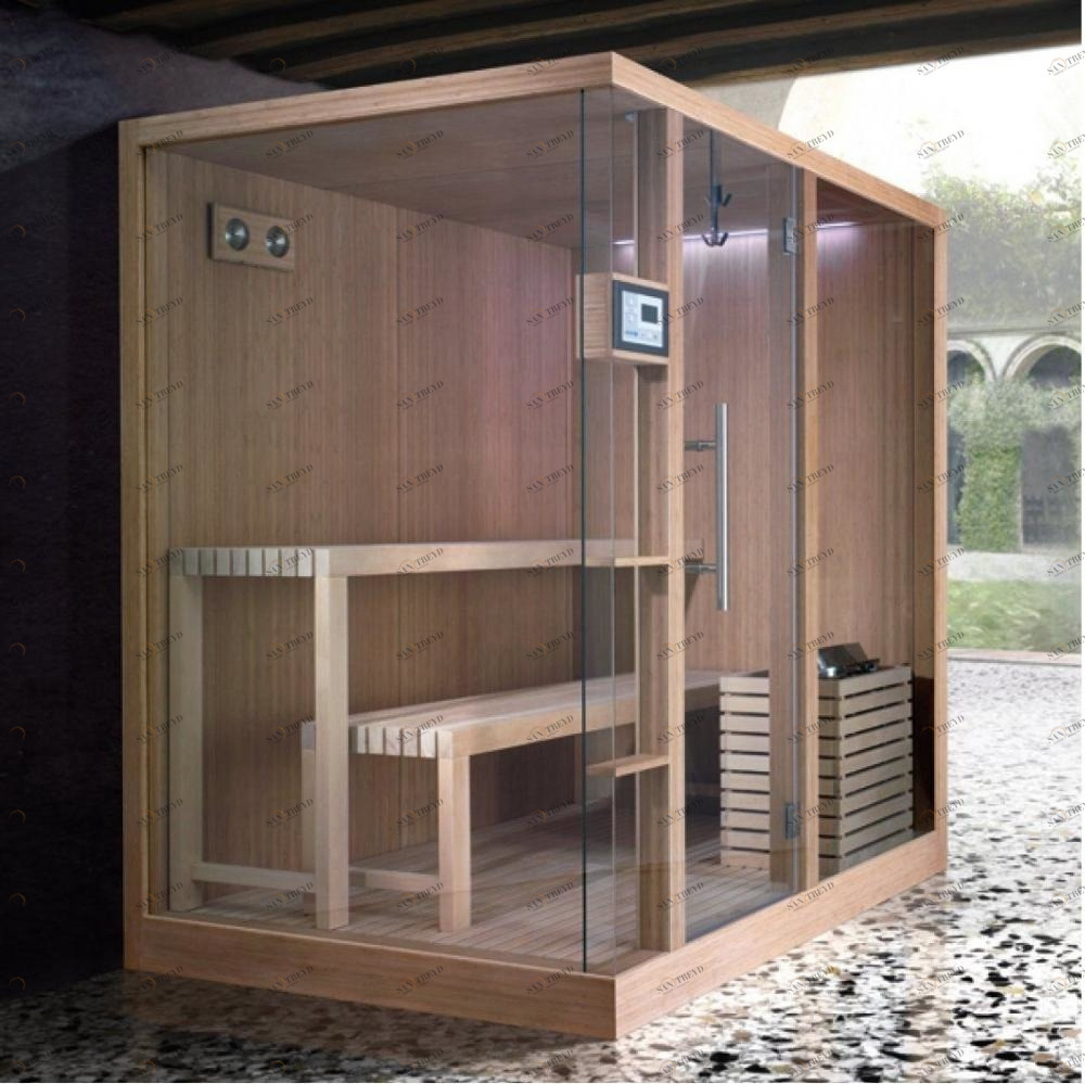 Сауна BambooKi Sauna 130 см Karolitalia BLUBLEUBAMBOOKSAUNA130