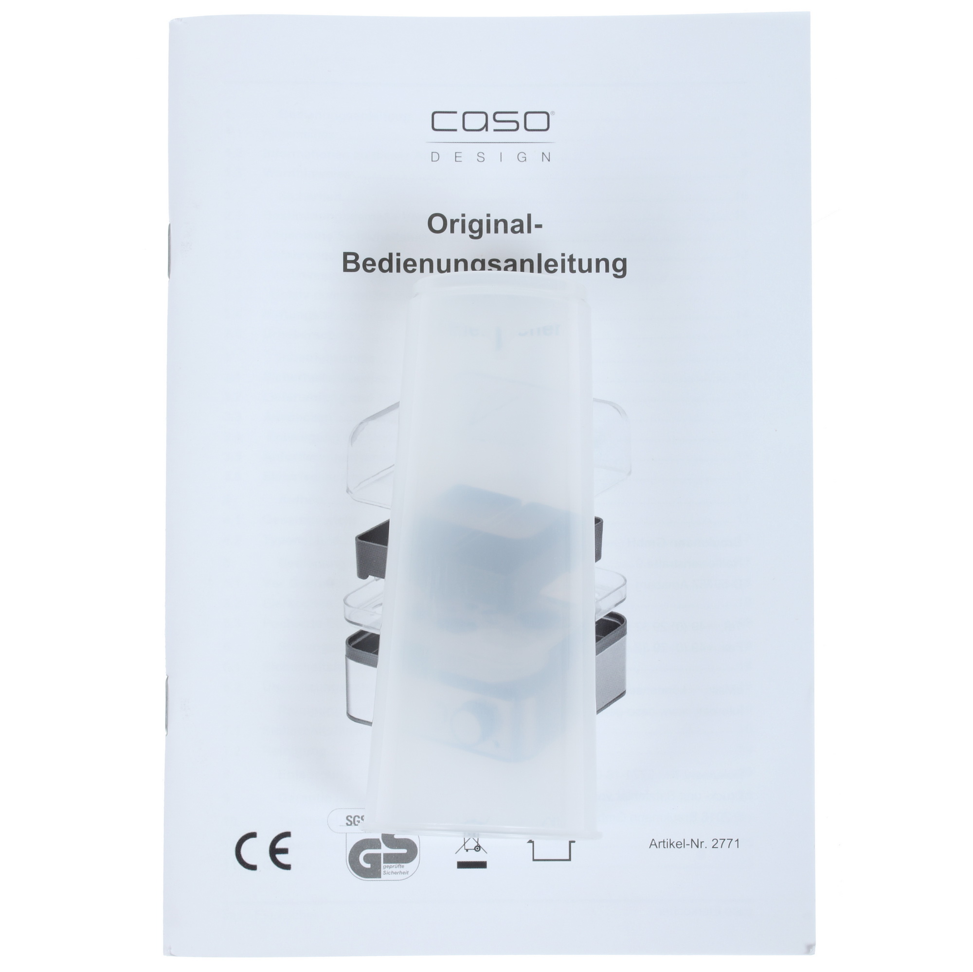 1115114 Яйцеварка CASO E 9 серебристый STDN-0084060 - Вид №6