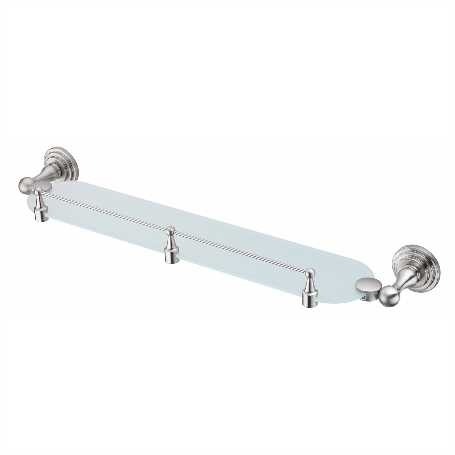 K-7044 Ammer (ранее К-7024) Полка стеклянная с бортиком WasserKRAFT Ammer K-7000  - Вид №1