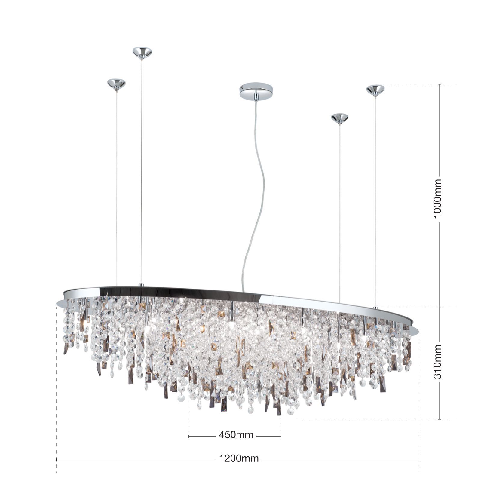 Кристалл подвесной светильник Orion Crystalriver ARCH-00024800 - Вид №11