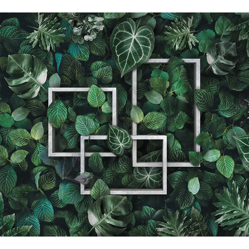 Фотообои Экзокуб флизелиновые 300x270 см L13-583 FBRUSH 3D FLIZART STLM-2059236