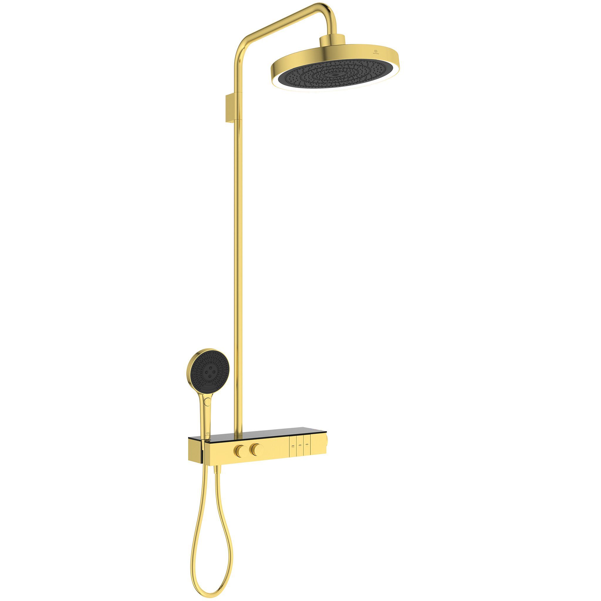 Термостатическая настенная душевая колонна с ручным душем Ideal Standard Ceratherm Solos ARCH-00049434 - Вид №14