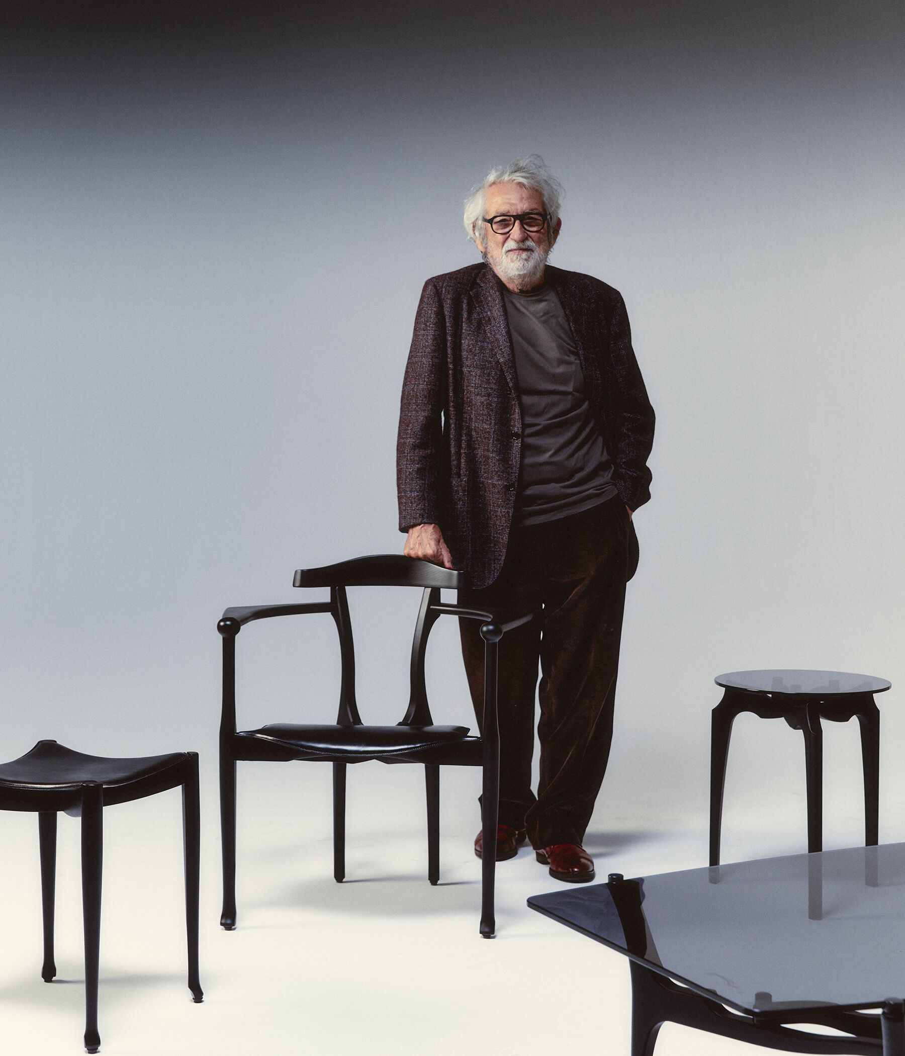 Штабелируемый стул из ясеня с подлокотниками BD Barcelona Гаулино ARCH-00143962 - Вид №38