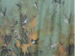 LELIEVRE Набивная хлопковая ткань для штор Jean paul gaultier - ca c'est paris