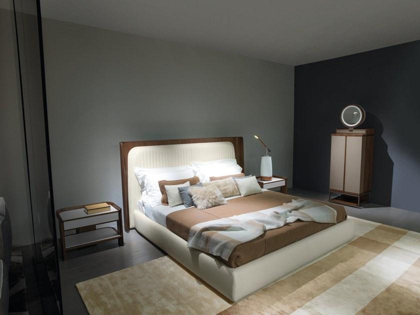 Giorgetti Кровать двуспальная со съемным покрытием с высоким изголовьем sun-id-1508659 - Вид №2