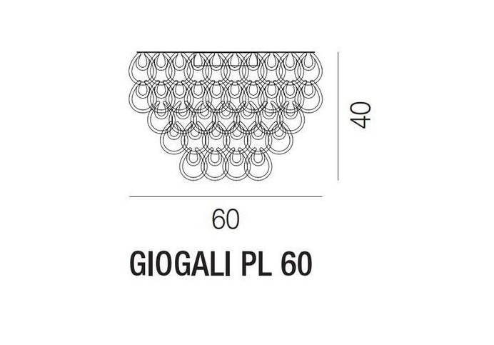 Vistosi Giogali PL 60 Fume/PLGIOGA60FU потолочный 112187 - Вид №1