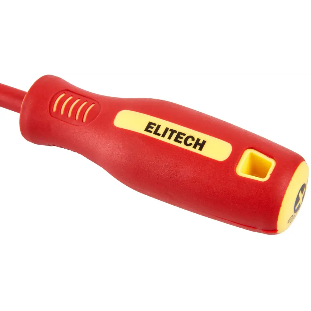 Диэлектрическая отвертка крестовая Elitech PH2x100 мм 89407154 STLM-1568844 - Вид №3