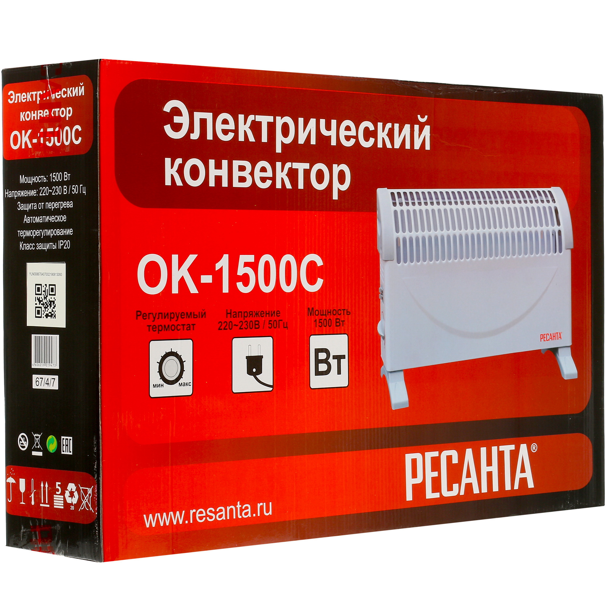 1076881 Конвектор Ресанта ОК-1500C STDN-0143181 - Вид №7