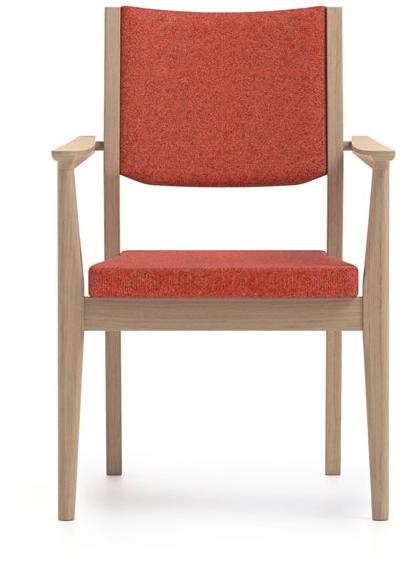 PIAVAL Штабелируемый тканевый стул с подлокотниками Elisa | health & care 54-13/1 - Вид №1