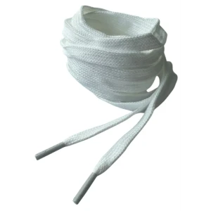 Шнурки Dowell универсальные белые 130 см для спортивной обуви 89426463