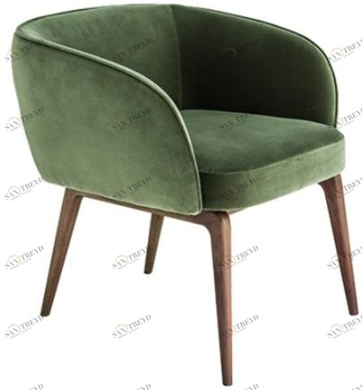 HC28 Cosmo Стул с обивкой и подлокотниками Uovo 22f001