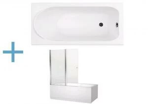 Акриловая ванна Aquanet Nord 170x70 (+ шторка Aquanet Alfa 4 NF6222-pivot)