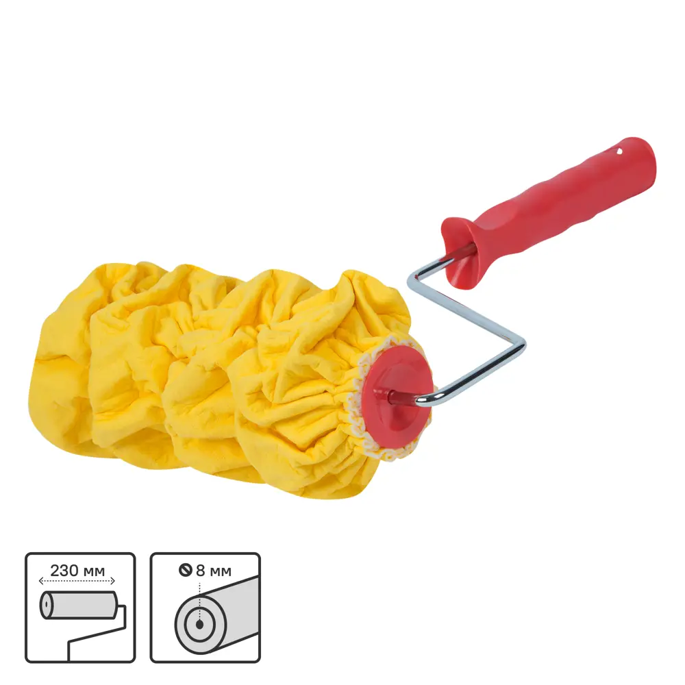 Фактурный валик PQTOOLS с эффектом инея для декора стен 15076956 STLM-0005307