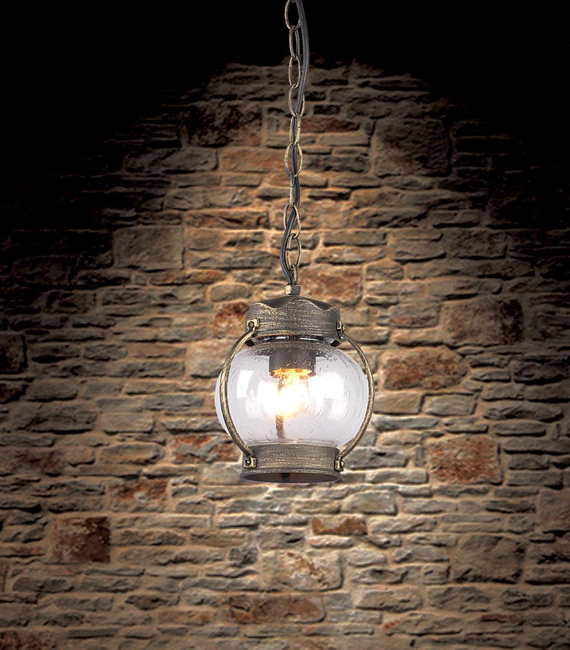 Уличный подвесной светильник Favourite Faro 1498-1P FAVOURITE FARO 273127 Коричневый - Вид №1