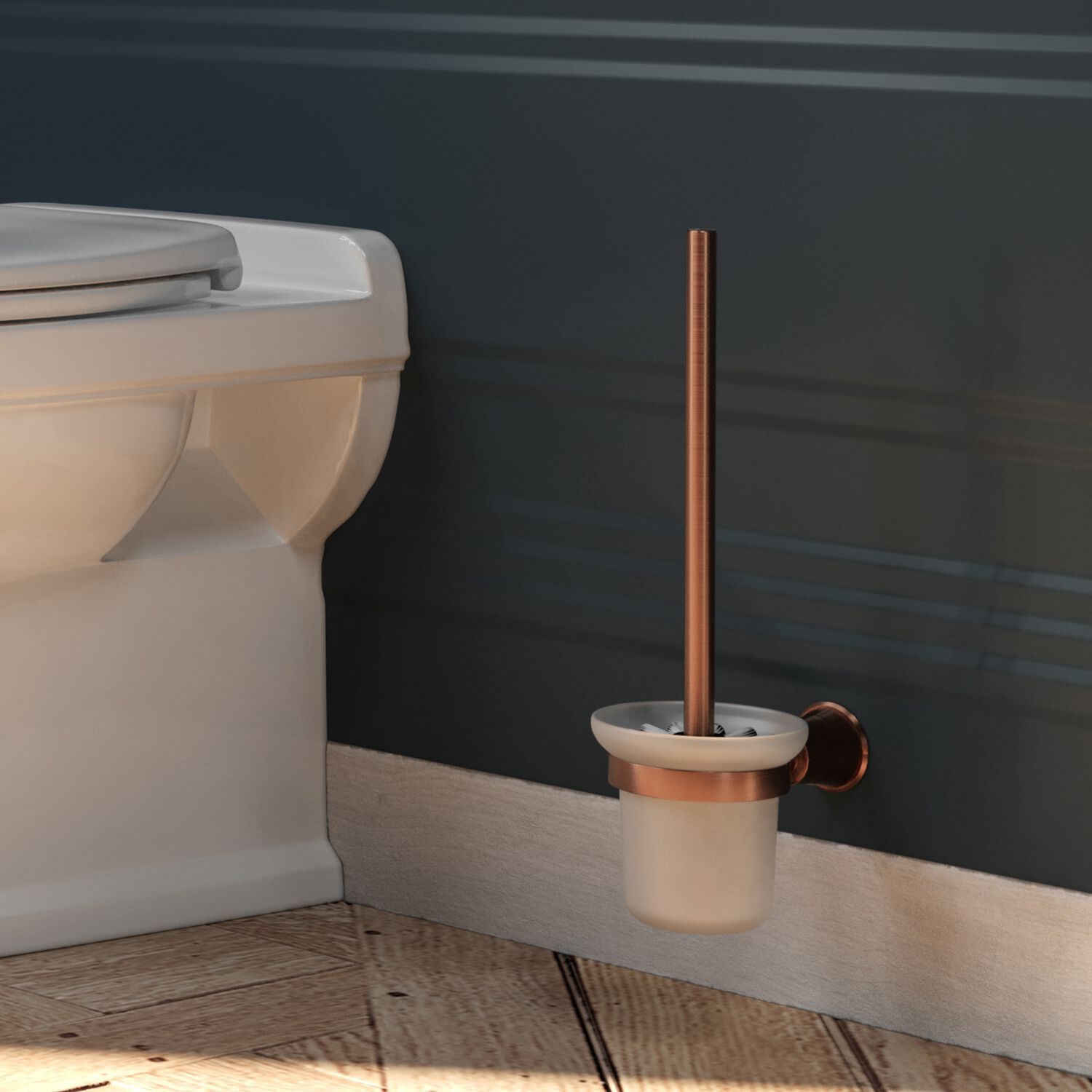 Туалетная щетка из матового стекла и латуни OMNIRES Art Line ARCH-00065826 - Вид №5