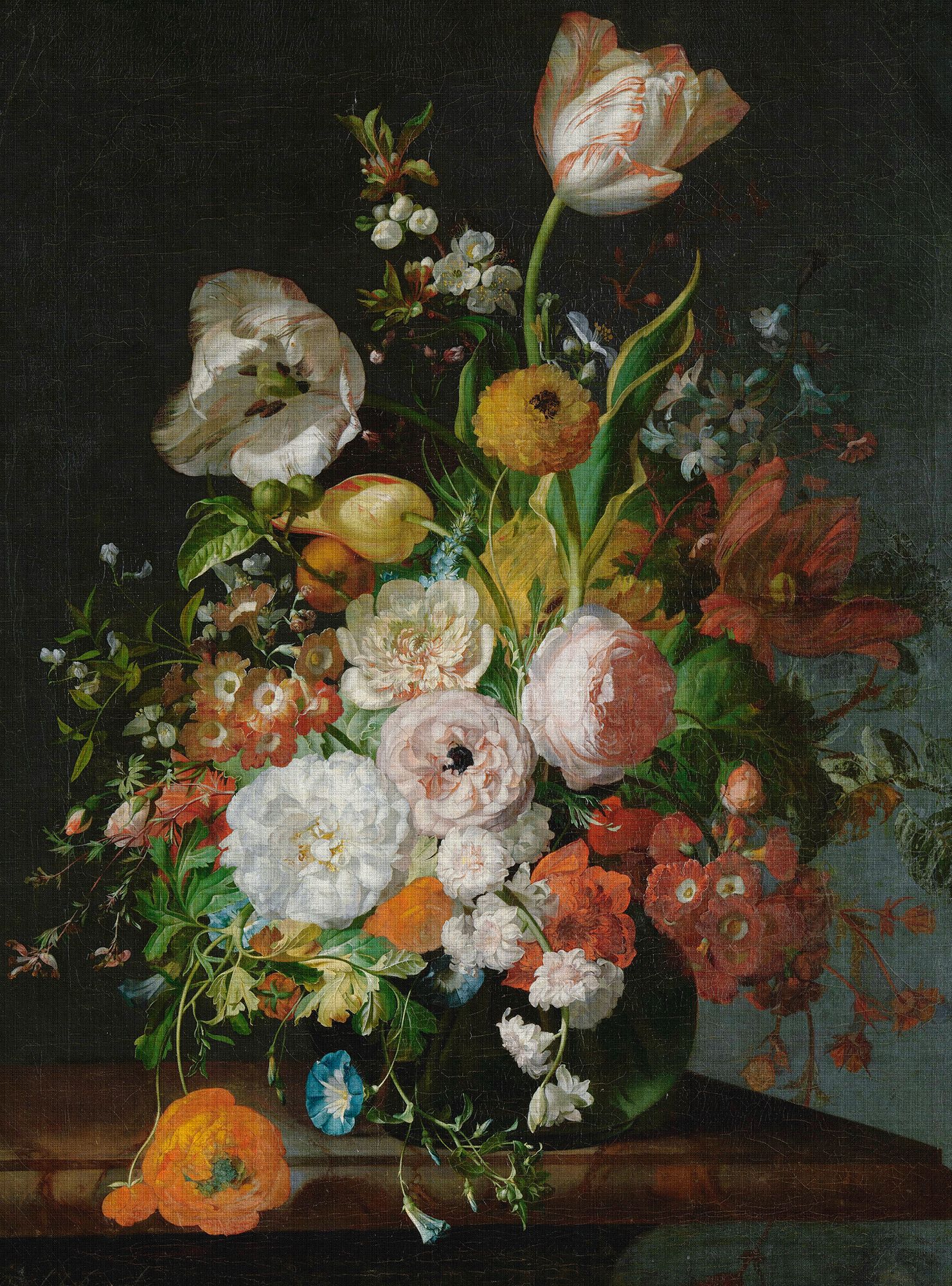 Цветочные узоры нетканые моющиеся огнезащитные обои Architects Paper Walls by Patel III ARCH-00067901 - Вид №4