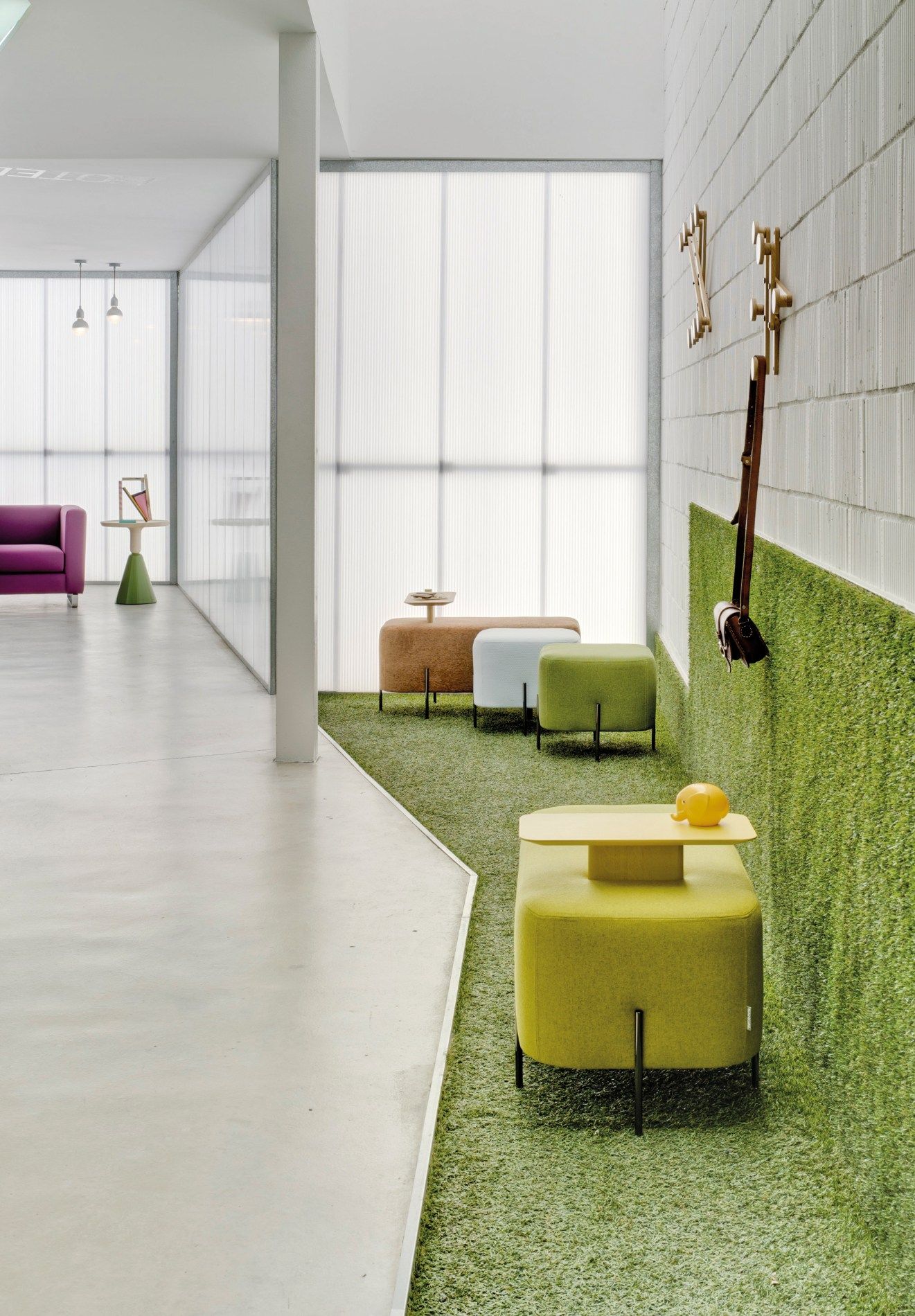 Модульная скамья из ткани SANCAL слон ARCH-00062918 - Вид №3