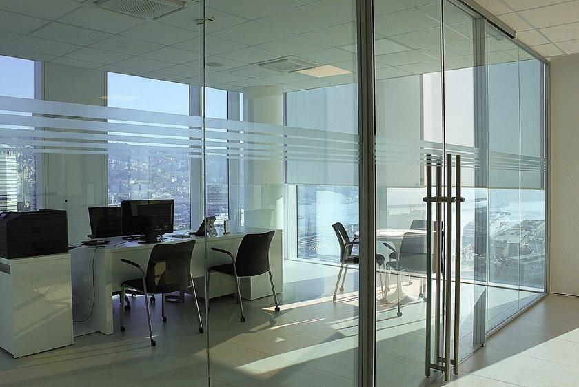 Elitable Раздвижная стеклянная мобильная стена для офиса Unika sun-id-1357164 - Вид №8