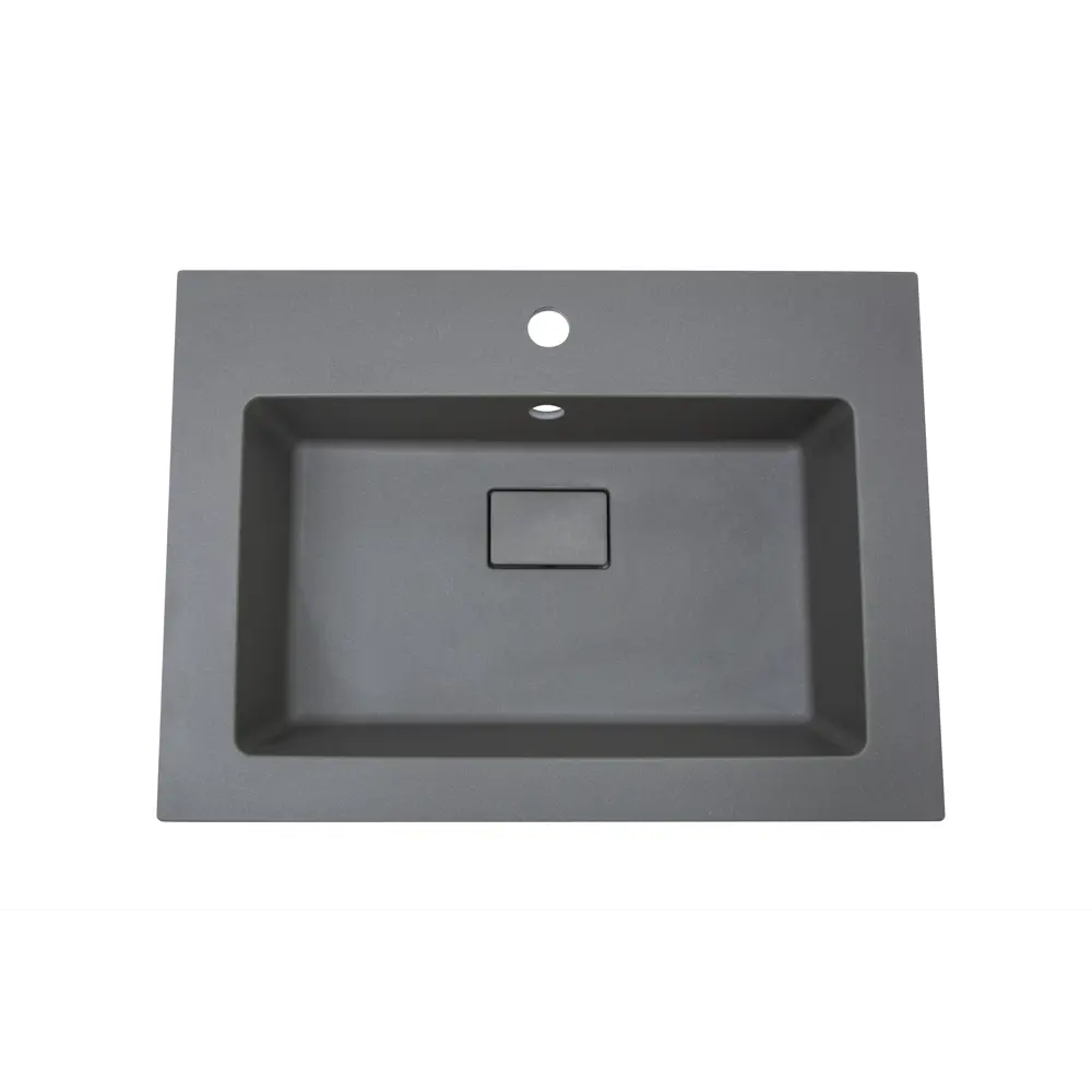 Florentina Белла — серая раковина из литьевого мрамора 65 см 88941926 STLM-1571684
