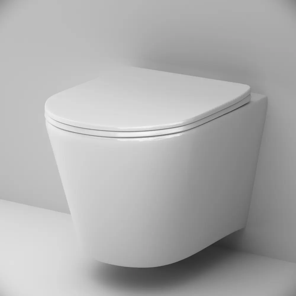 Комплект инсталляции AM.PM Tech с безободковым унитазом AM.PM Flash клавиша AM.PM Tech L хром STLM-2179301 - Вид №9