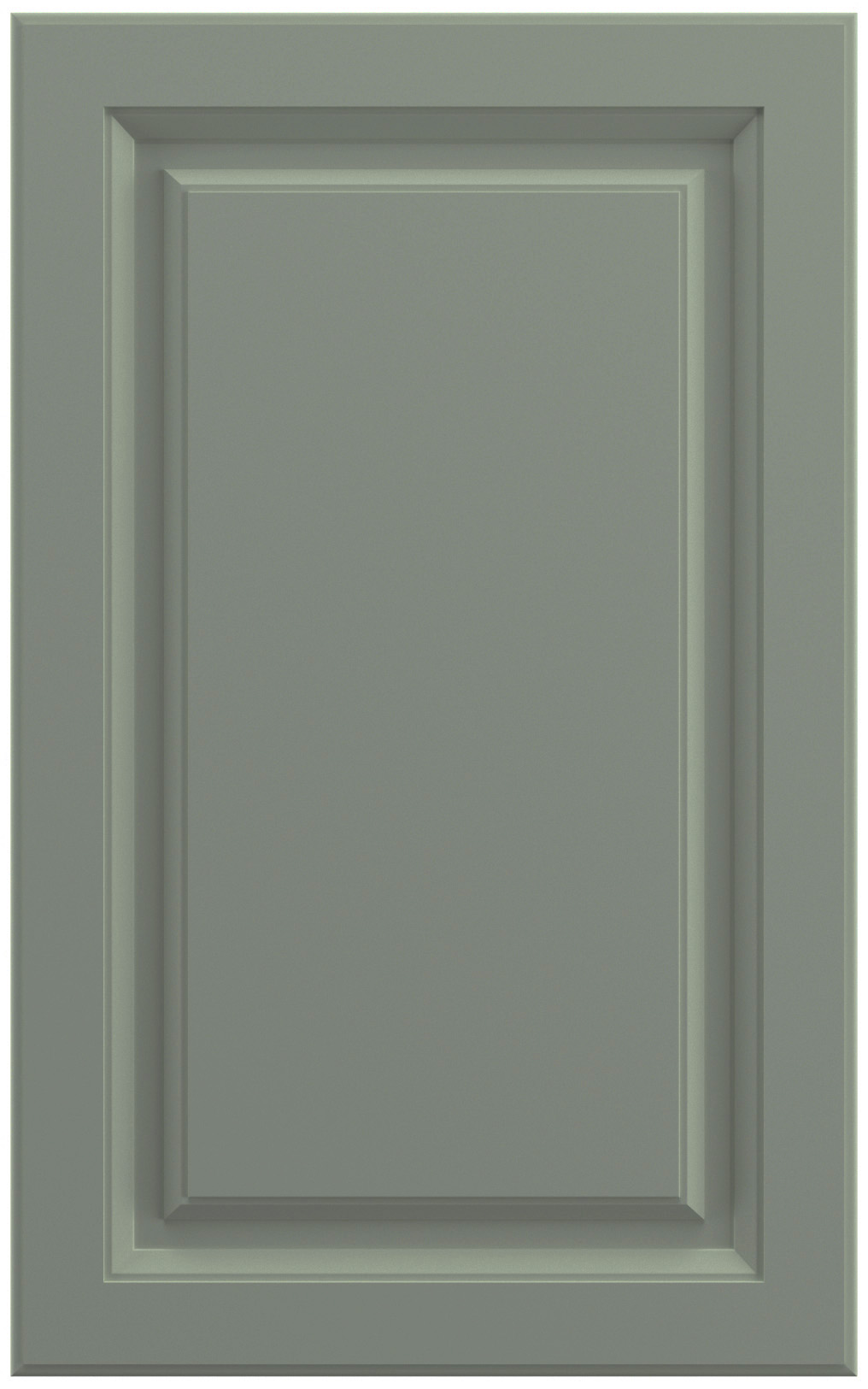 Фасады для кухни Классика Фрезеровка «Прямоугольник 90+» Дикая мята №557 SIDAK SIST1434-206