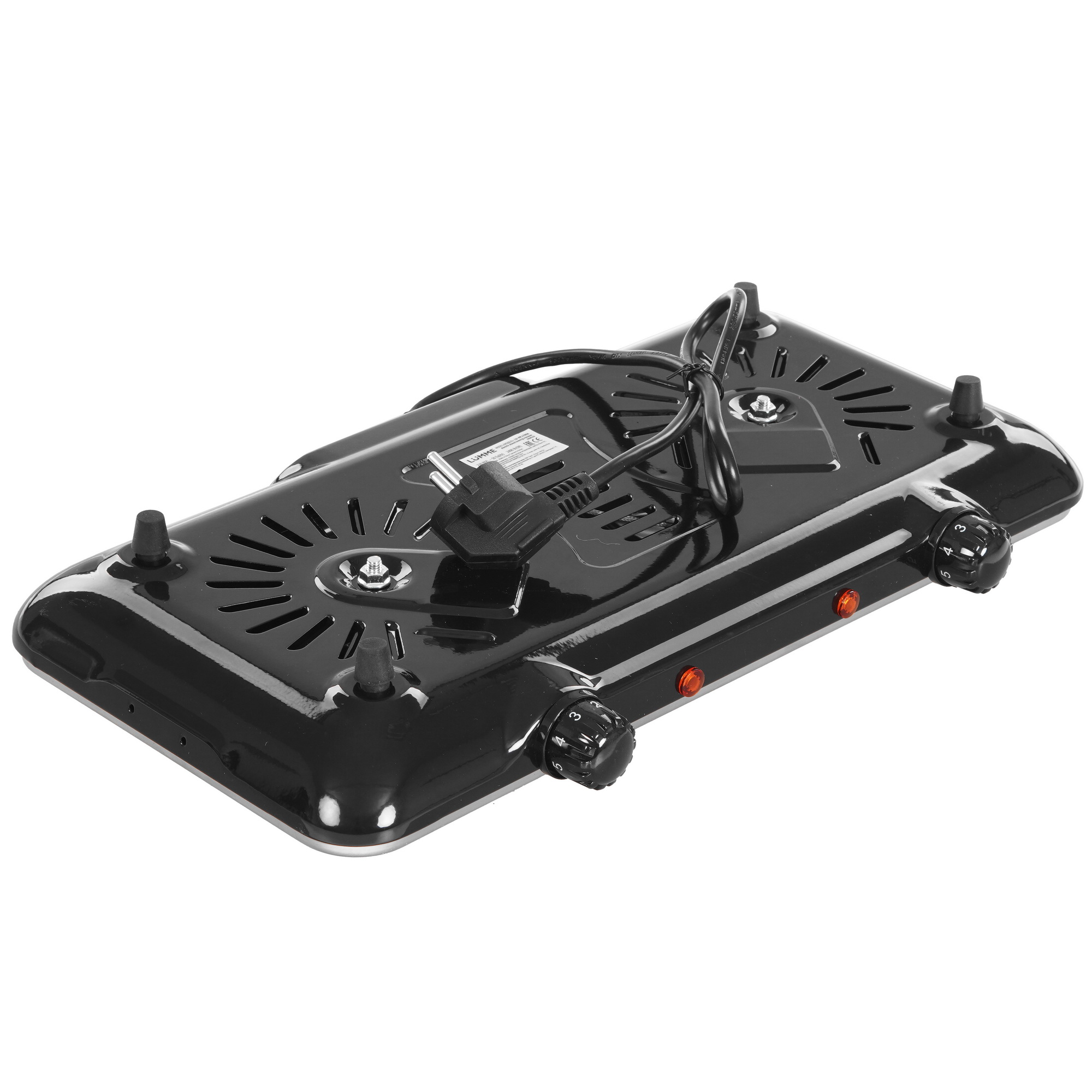 9148470 Плита компактная электрическая LUMME LU-HP3709A черный STDN-0108626 - Вид №4