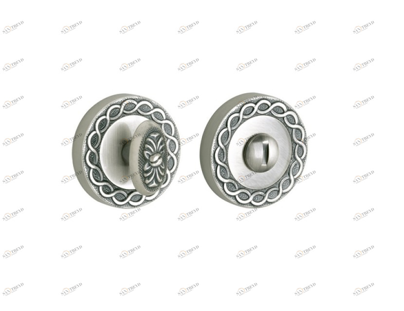 0WC070.6MM.44 Кнопка приватности с аварийной разблокировкой 6 мм Мат античная латунь Mestre 