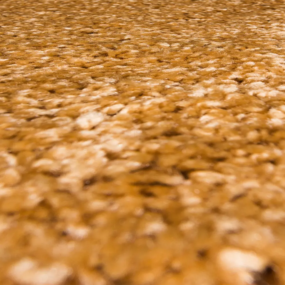 Ковер полипропилен Шагги Тренд 100x200 см цвет темно-бежевый MERINOS STLM-2172838 - Вид №3