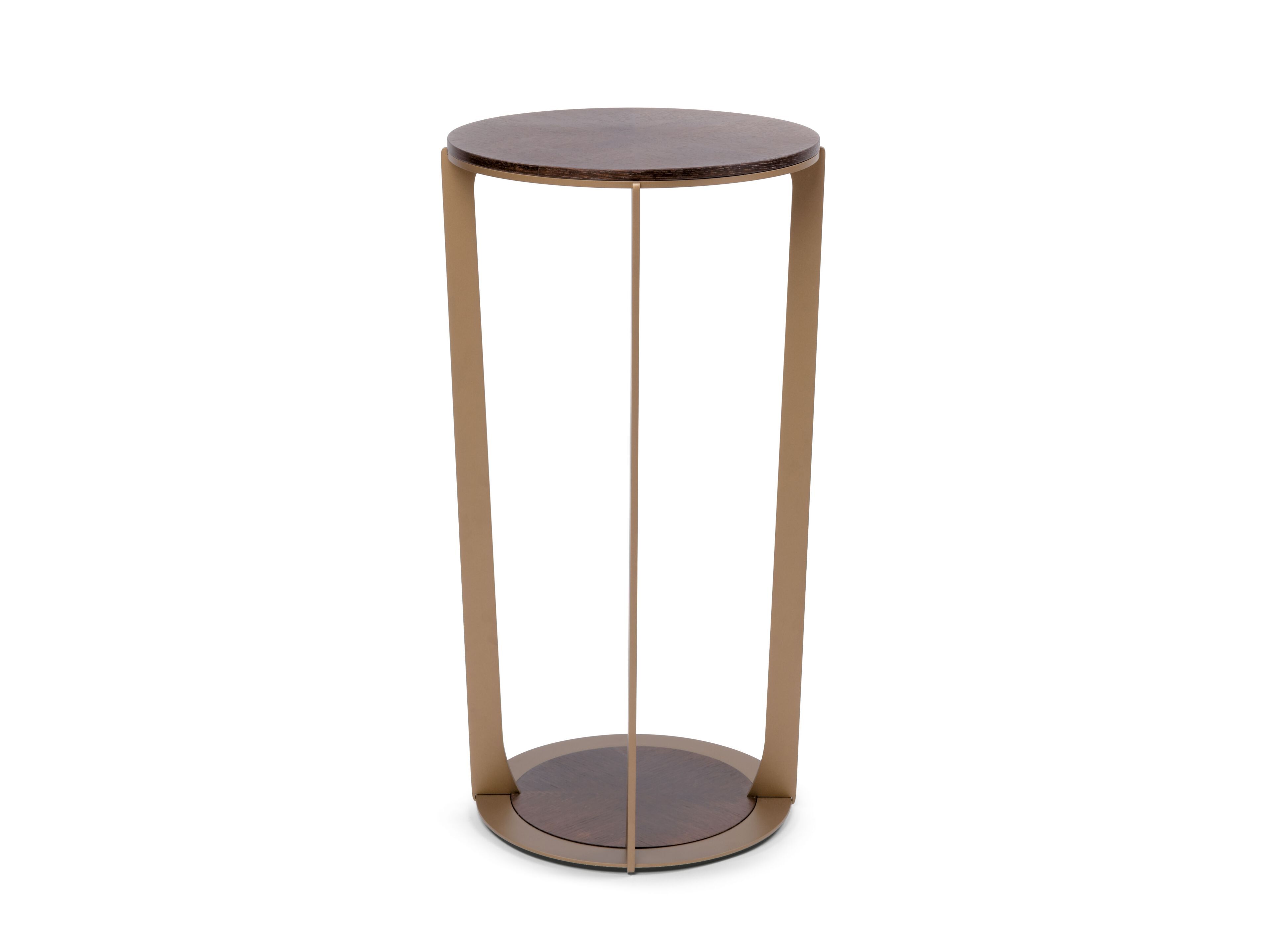 Круглый журнальный столик из шпона Riccardo Rivoli VASONE ARCH-00136597 - Вид №1