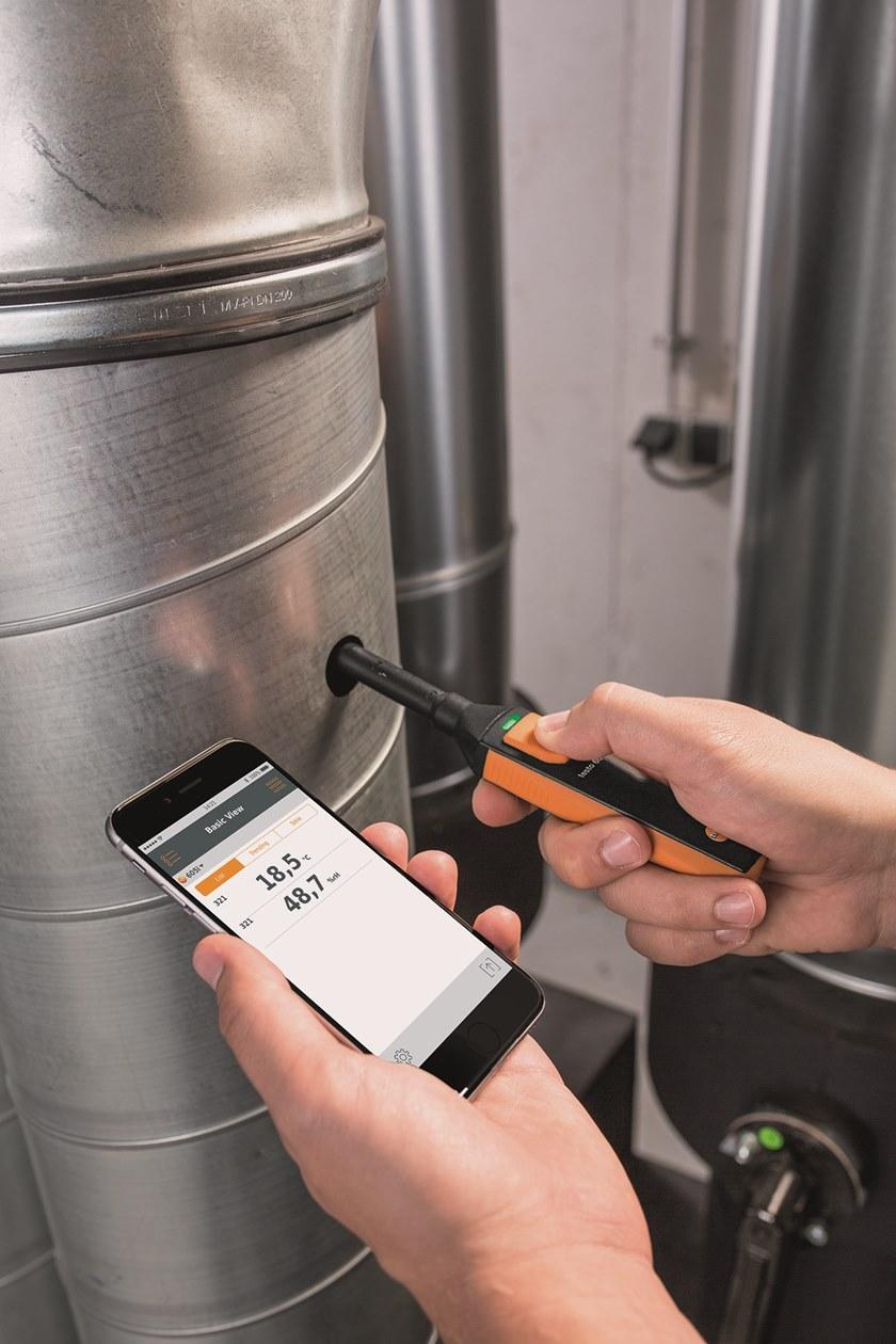 Testo Bluetooth термогигрометр Smart probes 0560 1605  - Вид №4