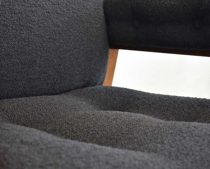 ART CASA Кресло из дерева и ткани с подлокотниками  P-emma  - Вид №3