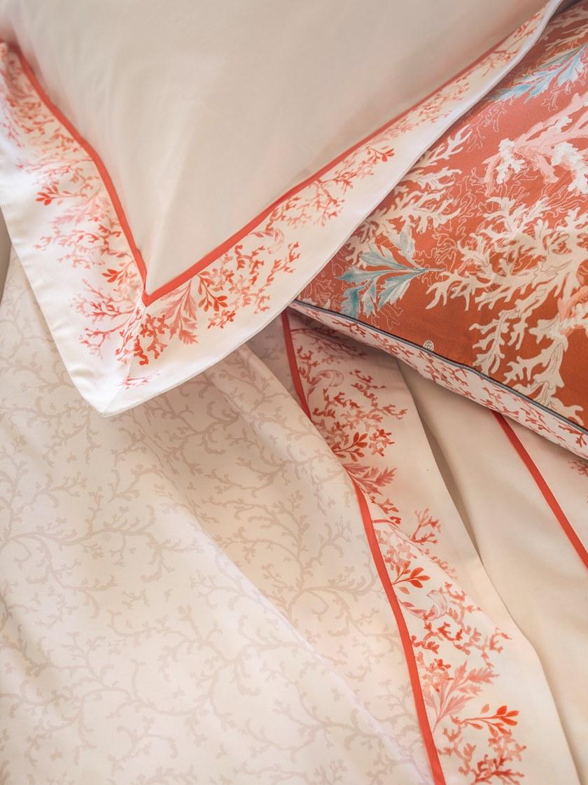 Alexandre Turpault Хлопковая наволочка с цветочными мотивами Zanzibar sun-id-1396526 - Вид №3