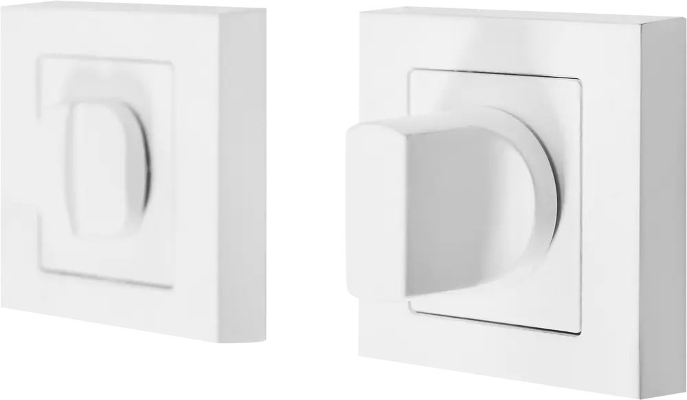 Фиксатор дверной PROFFERO белый матовый для замков и защелок 89348723