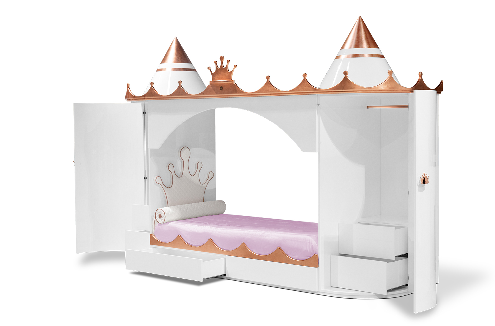 CIST319 Детская кровать домик Замок королей и королев Circu  - Вид №3