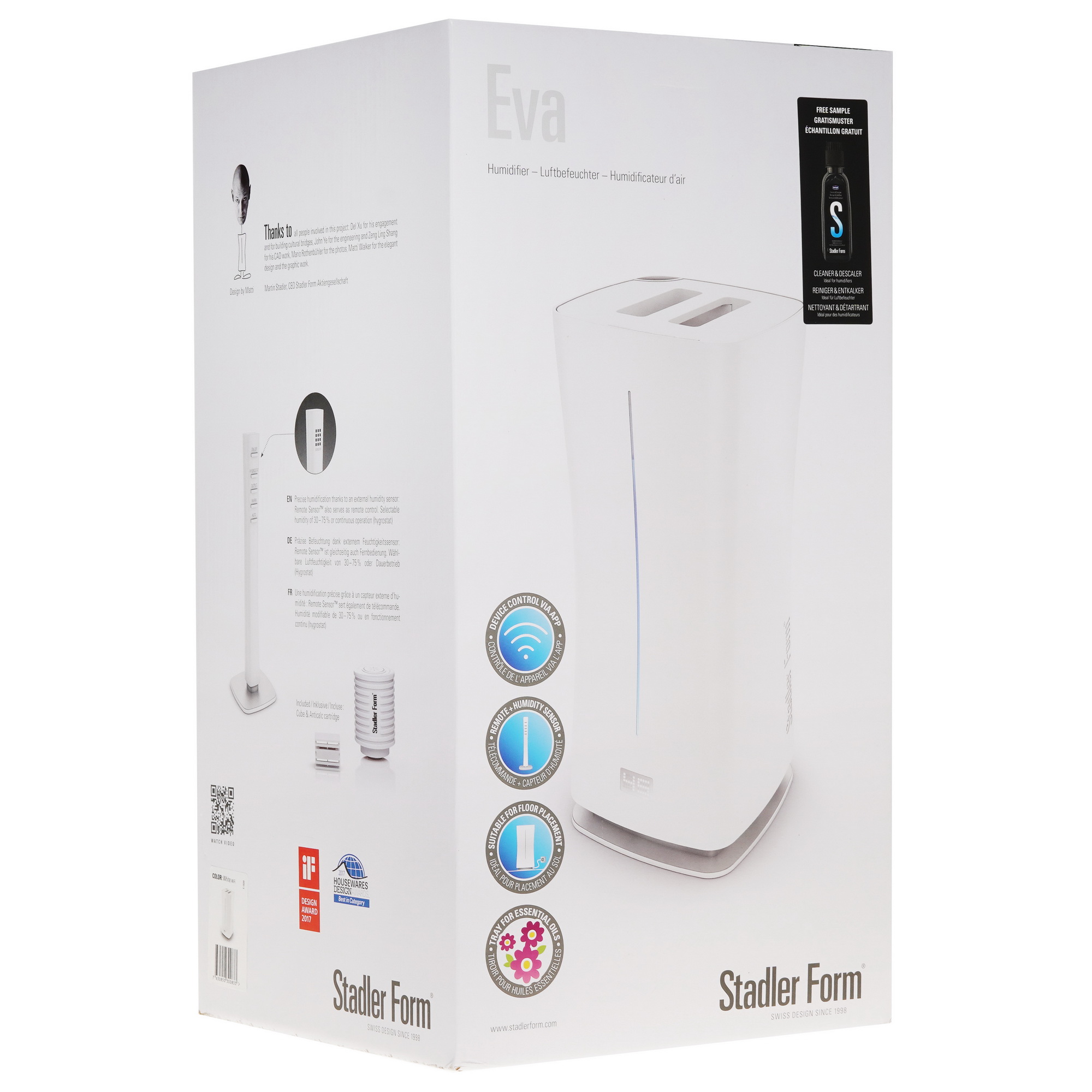 5346958 Увлажнитель воздуха Stadler Form Eva E-008 STDN-0091559 - Вид №8
