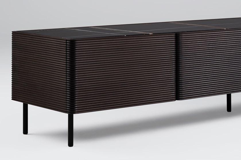 Milla & Milli Буфет из массива дерева с мраморной столешницей Waves sun-id-1436382 - Вид №1