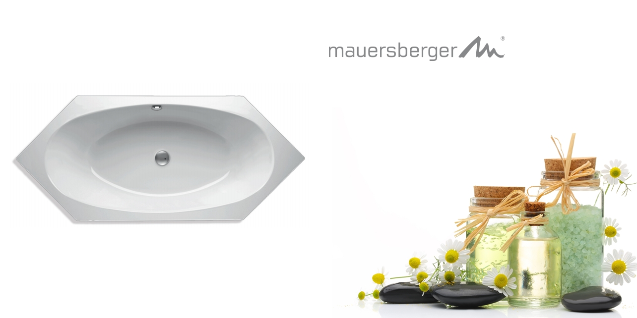 Mauersberger Ванна акриловая шестиугольная 215x100 OPTUSA 1121500101 - Вид №2