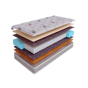 90972834 Матрас SkySleep NATIVE PRO Orto Medium S500 120x186 см независимый пружинный блок, полутораспальный, ортопедический, лат STLM-1417687