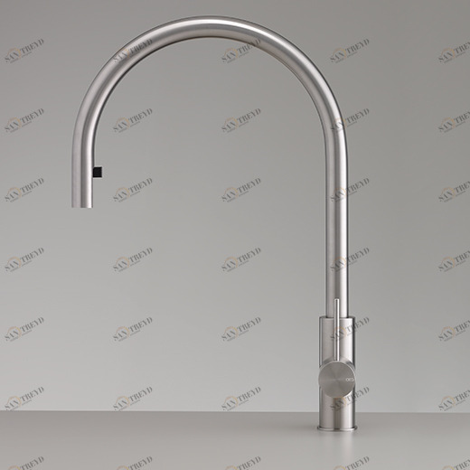 бортике смеситель с поворотным носиком и выдвижной ручной душ  MIL201 CEADESIGN 